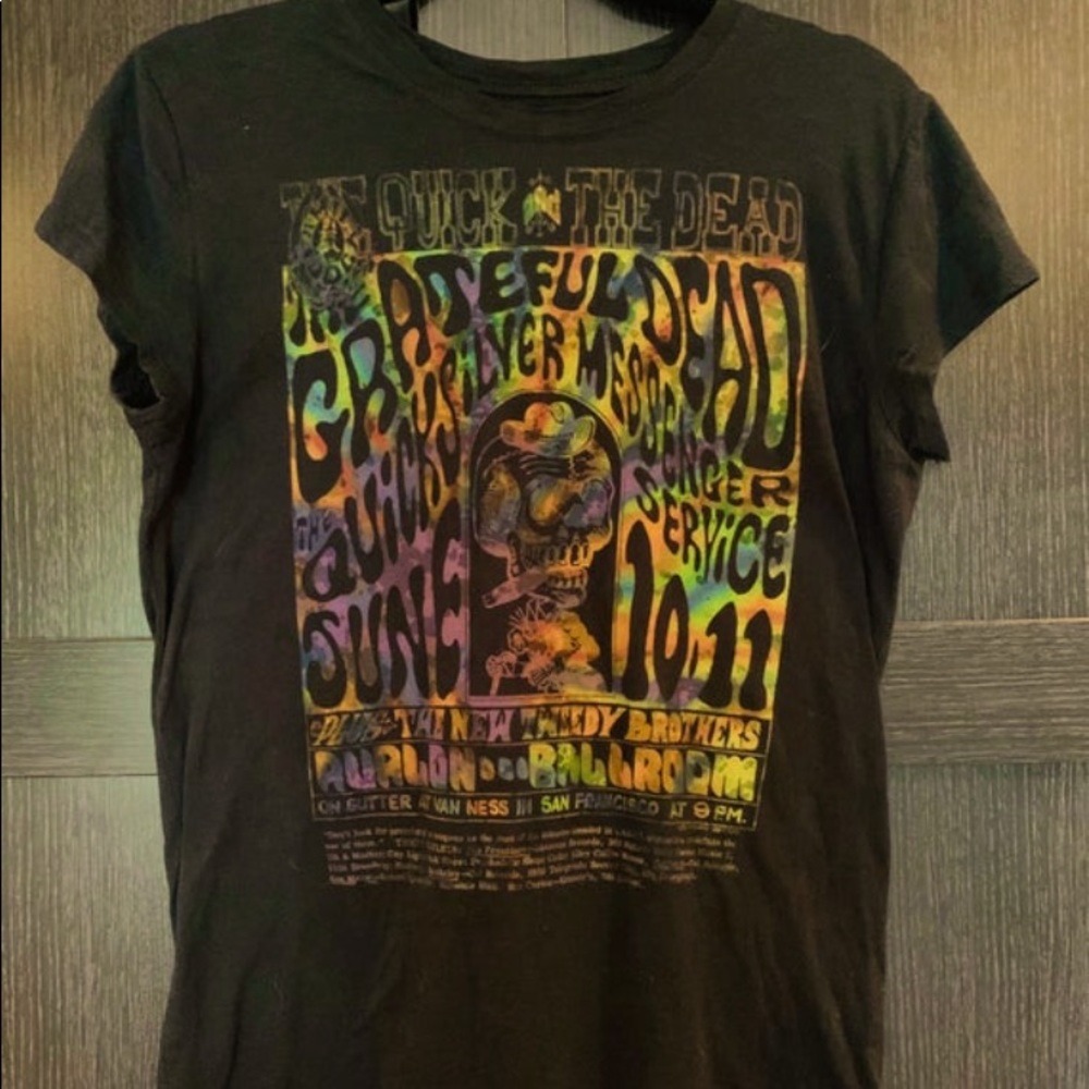 Grateful Dead T-shirt rare Wes Wilson design